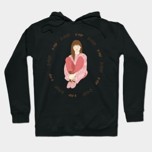 k-pop girl Hoodie